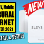 Rural Internet for RV – Cabin – Mobile Business 4G LTE Modem Antenna – Amplimax Elsys