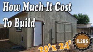 Home Much It Cost to Build a 20×24 Workshop