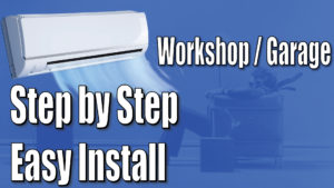 Step by Step How to Install a DIY Mini Split | Workshop | Garage