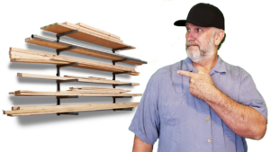 Building a Wood Rack the Easy Way: A Shop DIY Project!